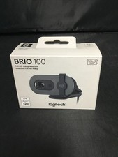 Authentic Logitech Brio 100 Full HD 1080p Webcam (960-001580) Brand New picture