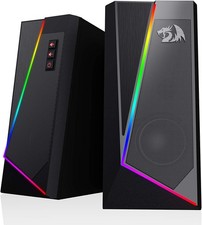 Redragon GS520 Wired 2.0 RGB USB Computer Speakers, 6 Backlight Modes picture