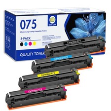4PK 075 Toner Cartridge Set Compatible with Canon MF665CDW MF663Cdw LBP646Cdw picture