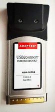 Adaptec AUA1420 2Port USB 20 CardBus Adapter Laptop Notebook PC Card G2U picture