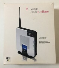 T-MOBILE HOTSPOT@HOME LINKSYS WIRELESS ROUTER PHONE WRTU54G-TM - TESTED & WORKS picture
