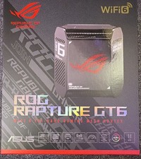 ASUS ROG Rapture GT6 AXE5400 Tri-Band Wi-Fi 6 Gaming Mesh Router picture