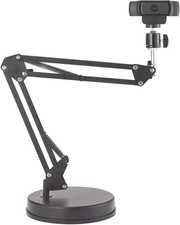 Webcam Stand,Camera Mount 22 Inch Suspension Boom Scissor Arm Stand,for Webca... picture