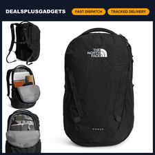 Everyday Laptop Backpack, Water-Resistant, Multiple Pockets, Unisex, Black, One picture