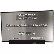 LM140LF7L01 LM140LF7L 01 14.0 inch 1920x1080 Laptop LCD Screen EDP 30Pins 60Hz picture