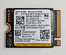 Micron 2600 512GB M.2 2230 NVMe PCIe Gen4x4 SSD Dell 0JR4T1 Open Box picture