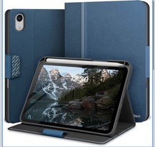 KingBlanc Case for iPad Mini 7th/6th Gen 8.3-inch (2024/2021), PU Leather Stand picture