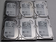 Lot of 6 Seagate Barracuda 7200.12 250GB HDD Hard Drive ST3250312AS Used picture