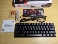 Redragon Dragonborn K630RGB Wired 61 Key Mechanical Keyboard w/ Spares & Tools picture