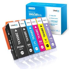 6PK PGI-280XXL/CLI-281XXL 280 281  ink cartridges for Canon Printers picture