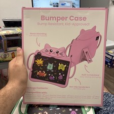 VIVITAR - Kids Bumper Case Cat Design - For iPad/Pro/Air 11inch See Description picture