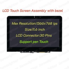 For Lenovo 300w Gen 3 82J1 82J2 82J1001XUS 5M11C85595 LCD touch screen assembly picture