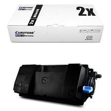 2x Eurotone Eco Toner replaces Kyocera TK-3100 TK3100 TK 3100 picture