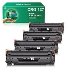 4x CRG137 Toner For Canon 137 Black Toner Cartridge MF236n MF216n MF232w D570 picture