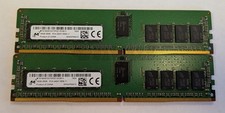 Micron 2 x 16GB DDR4 2Rx8 PC4-2400T-R Server Memory RDIMM picture