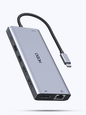 Hodo USB C Multiport Hub 14 in 1 Docking Station, Model# HD026, NEW WITH BOX picture