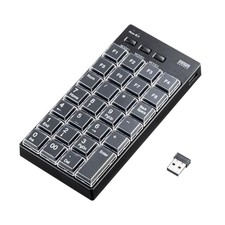 Sanwa Supply Programmable Numeric Keypad 2.4G Model NT-WL26BK picture