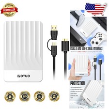 Fast 750GB Portable HDD - Plug & Play, 7200 RPM, 5Gbps Transfer, PC/Mac/Console picture