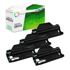 4PK TCT Premium DR-223CL BCYM For Brother HL-L3210CW L3230CDW Compatible Drum picture