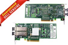 Brocade 825 Dual Port 8 Gbps FC Host Bus Adapter 7T5GY KKYWJ BR-825 w/ 2 8GB SFP picture