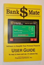 1988 Bank Mate User Guide ver 3 Personal finance software for IBM PS-2, Bankmate picture