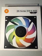 EKWB EK-Vardar EVO 140ER D-RGB 140mm PWM RGB Radiator Fan – NEW in Box picture