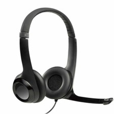Logitech H390 Over-Head Comfort USB Headphones Noise-Canceling Microphone - NEW picture