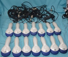 Lot of 14 = Metrologic White MS9520 Laser Barcode Scanner & 10 Cable ( NOT USB ) picture