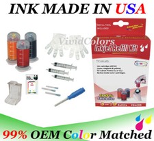INK Cartridge Refill tool kit for Canon CL211 CL211XL Tri-Color CMY Box  picture