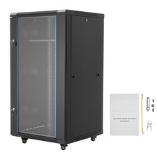 22U Wall Mount Network Server Rack Cabinet Enclosure 23.6'' Deep Door Lock picture