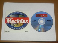Quicken MacInTax 1999 Tax Year For Mac OS 7.6 to 9.x  picture