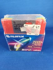 New 10 Pack Fujifilm 2HD High Density 3.5