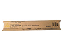 Genuine Ricoh SP C820DNHA Yellow Toner 821027 OEM New SP C820DN C821DN picture