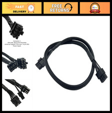 8-Pin PCIe Power Supply Cable Flex 18AWG Replacement for GPU - EVGA Compatible picture