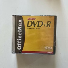 *New Sealed* OfficeMax DVD+R 4.7GB 10-Blank  DVDs picture