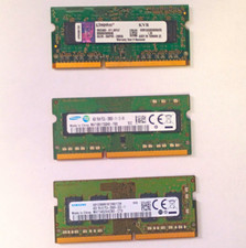 Lot of 3 Laptop RAM Memory - 4GB DDR4 + 4GB DDR3L + 2GB DDR3 - Samsung picture