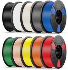 10Kg Elite PLA+ 3D Printer Filament Bundle, 10 Color Pack 3D Printing Filament 1 picture