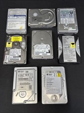 Lot of 8 Vintage IDE SCSI Hard Drives IBM Seagate Maxtor Quantum Parts Repair *3 picture