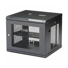 StarTech.com 4-Post 9U Wall Mount Network Cabinet w/ 1U Shelf, 19