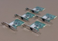 Lot (5) Intel FHNX8 / Dell 0FHNX8 Low Profile Gigabit PCIe Ethernet Adapter picture