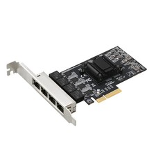 PCIe Network 4 Port 2.5G Card 1000Mbps RJ45 Realtek/RT8125B LAN Ethernet Adapter picture