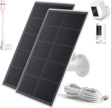 Ring Camera Solar Panel Charger, Compatible with Stick up Cam Battery, Ring picture