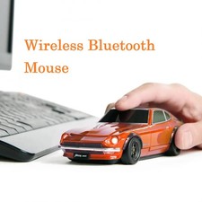 Fairlady 240Z Orange Bluetooth 5.1 Wireless Car Shaped Mouse with LED Lights picture