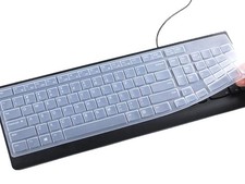 Ultra Thin Silicone Keyboard Protective Skin Cover Compatible with Lenovo 510... picture