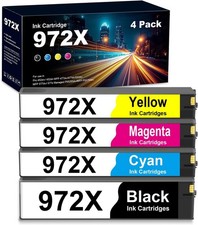 C-KAP-972X-4P Ink Cartridges Black Cyan Yellow Magenta 972X Ink Cartridges Repla picture