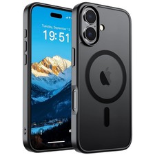 SUPFINE Magnetic iPhone 17 Case Magsafe Military Drop Protection Translucent picture