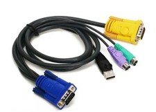 KVM Combo Cable 6 ft.  PS/2-USB VGA picture