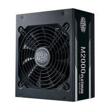 CoolerMaster 2000W M2000 Platinum 80 PLUS Active PFC Retail Full-Modular Cabling picture
