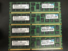 ELPIDA 32GB (4 x 8GB) PC3-12800R DDR3 1600 ECC Memory Kit picture