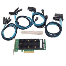 430-16I LSI SAS3416 9400-16I HBA 12Gbps PCIe 16 Port IT Mode +4*8643 to SAS SATA picture